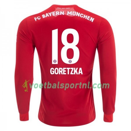 FC Bayern München Leon Goretzka 18 Thuis Shirt 2019-20 L/S